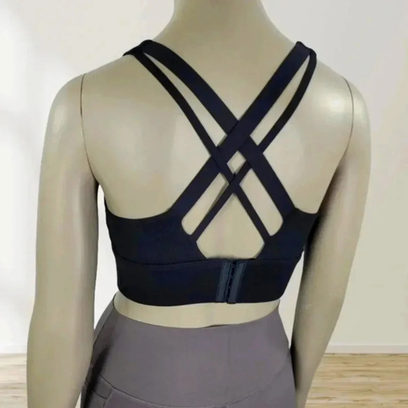 Pedigree eMPWR Women’s Strapback Sports Bra | High Support | Evo-Dry™ (black) - Picture 5 of 9